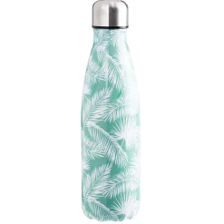Bouteille isotherme inox imprimé tropical 500 ml