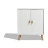 Buffet Bergen blanc avec 2 portes