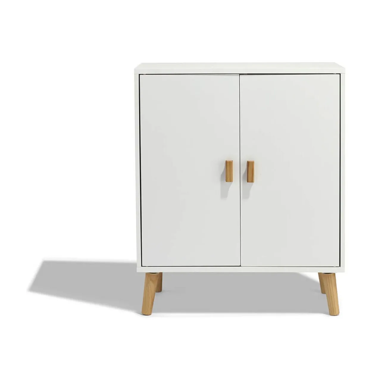 Buffet Bergen blanc avec 2 portes