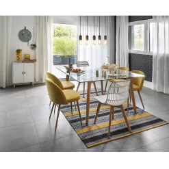 Buffet Bergen blanc avec 2 portes