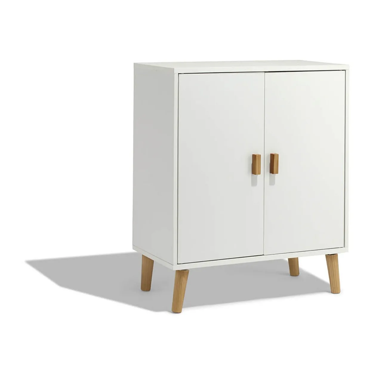 Buffet Bergen blanc avec 2 portes