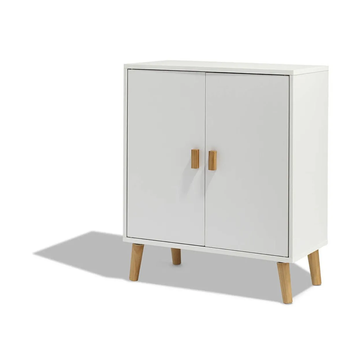 Buffet Bergen blanc avec 2 portes