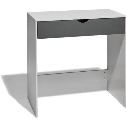 Bureau blanc et gris