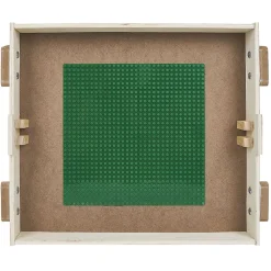 Bureau en bois 3 en 1 - tableau double face et tabouret