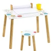 Bureau enfant atelier d'artiste en bois