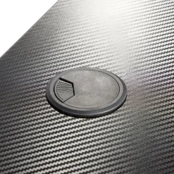 Bureau gaming repose-boisson bois et métal noir