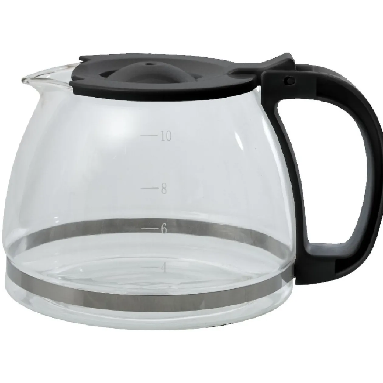 Cafetière électrique Homday noire 1,25 L