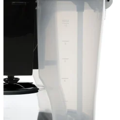 Cafetière électrique Homday noire 1,25 L