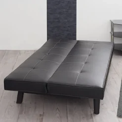 Canapé lit noir
