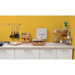 Casier en bambou empilable