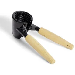 Casse-noix et décapsuleur 2-en-1 en aluminium avec manche en bois