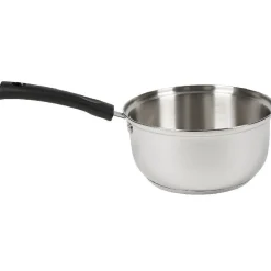 Casserole inox avec poignée bakélite noir ø 20 cm