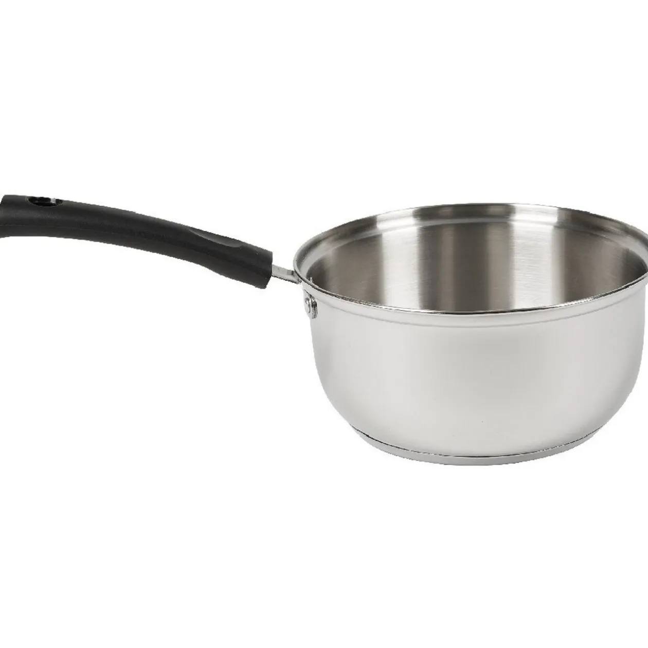 Casserole inox avec poignée bakélite noir ø 20 cm