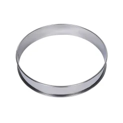 Cercle à pâtisserie en inox x3