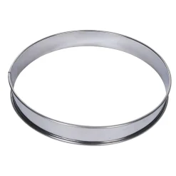 Cercle à pâtisserie en inox x3