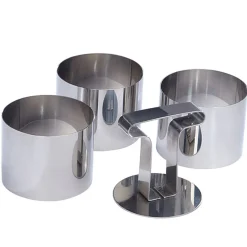 Cercle de présentation X3 et poussoir