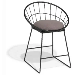 Chaise Amazone noire x2