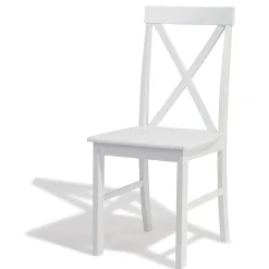 Chaise Cardiff blanche x 2
