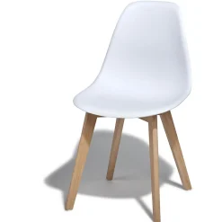 Chaise Chloé blanche x 2