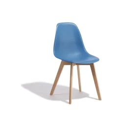 Chaise Chloé bleu électrique x 2