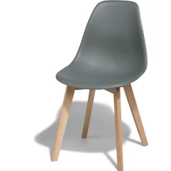 Chaise Chloé gris anthracite x 2