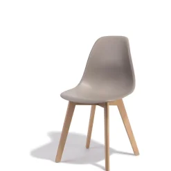 Chaise Chloé taupe x 2