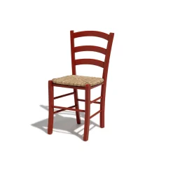 Chaise Corinne rouge x 2