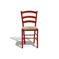 Chaise Corinne rouge x 2