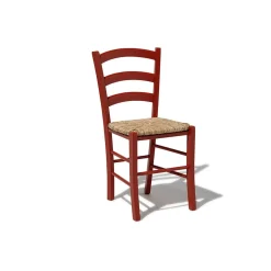 Chaise Corinne rouge x 2