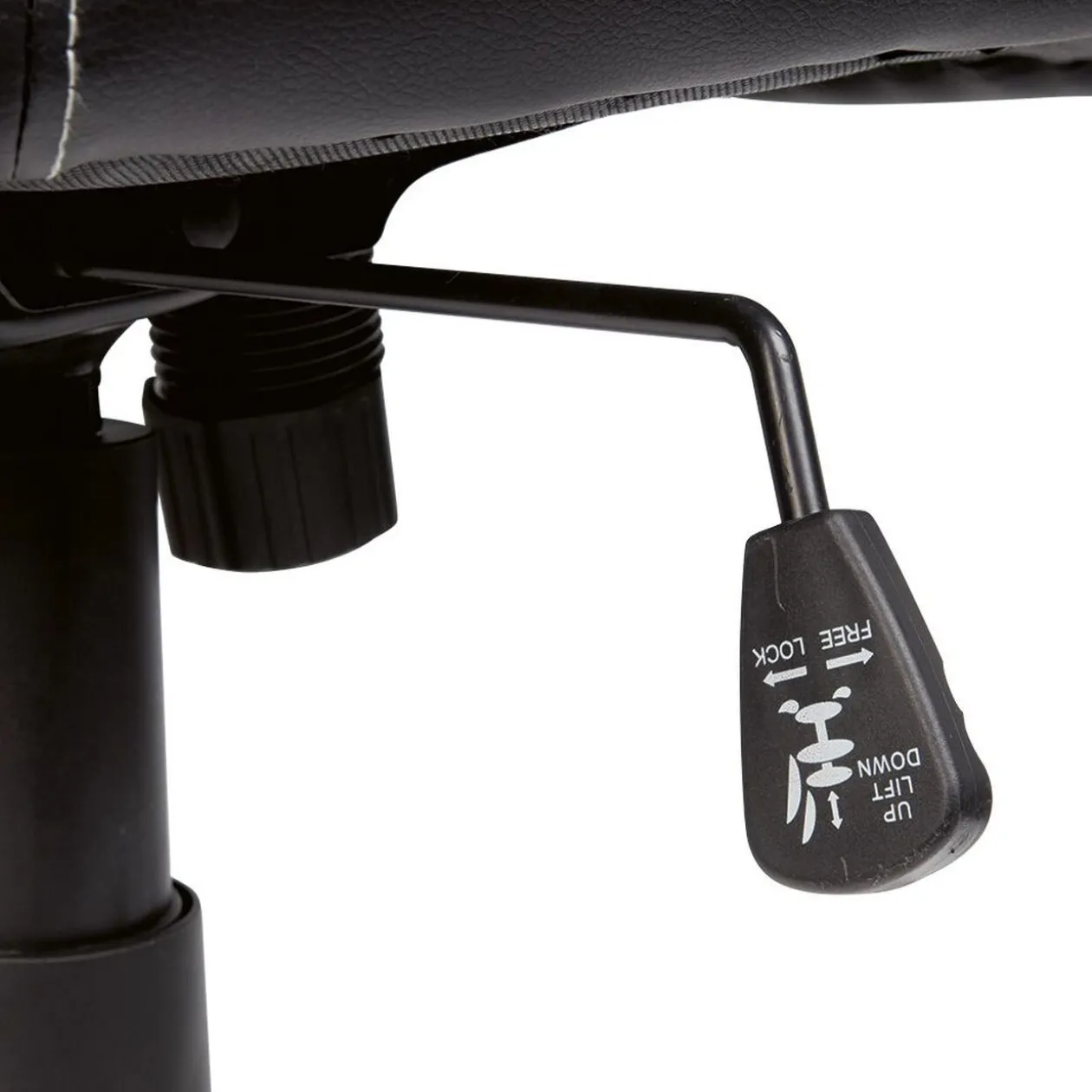 Chaise de bureau gaming à roulettes hauteur réglable avec accoudoirs