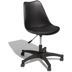 Chaise de bureau Kelly noire