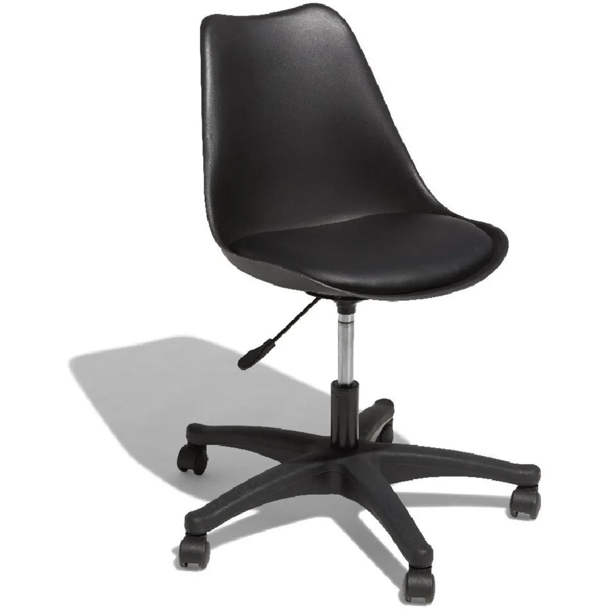 Chaise de bureau Kelly noire