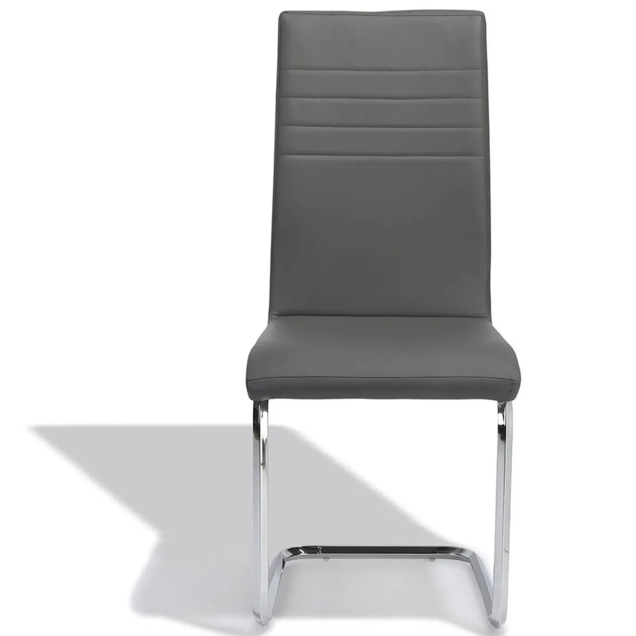 Chaise Doha gris anthracite x 2