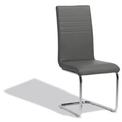 Chaise Doha gris anthracite x 2