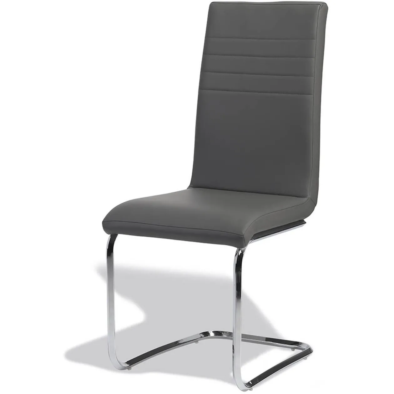 Chaise Doha gris anthracite x 2