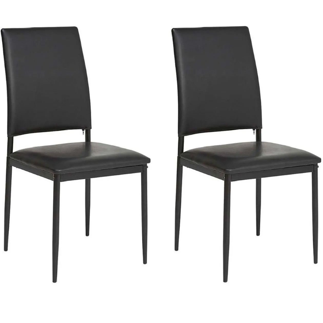 Chaise Francky x 2 noir