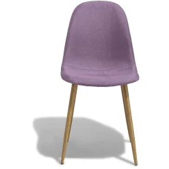 Chaise Gaby violette x 2