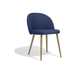 Chaise Gaëlle bleu orage x 2