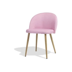 Chaise Gaëlle rose x 2