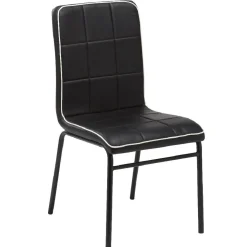 Chaise King noire x2