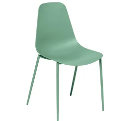 Chaise Lenny vert d'eau