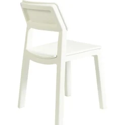 Chaise Luccia plastique blanc