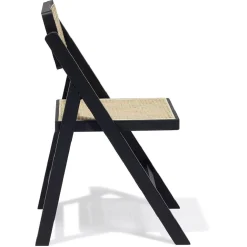 Chaise Mya pliable noir