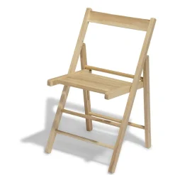 Chaise pliante Bogota couleur naturel
