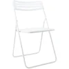 Chaise pliante Simply blanche