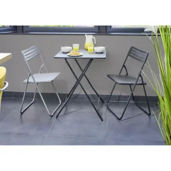 Chaise pliante Simply gris