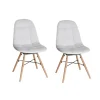 Chaise Royale Charlotte blanche x 2