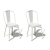 Chaise Timothy blanche x 2