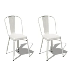 Chaise Timothy blanche x 2
