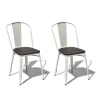 Chaise Timothy blanche x 2